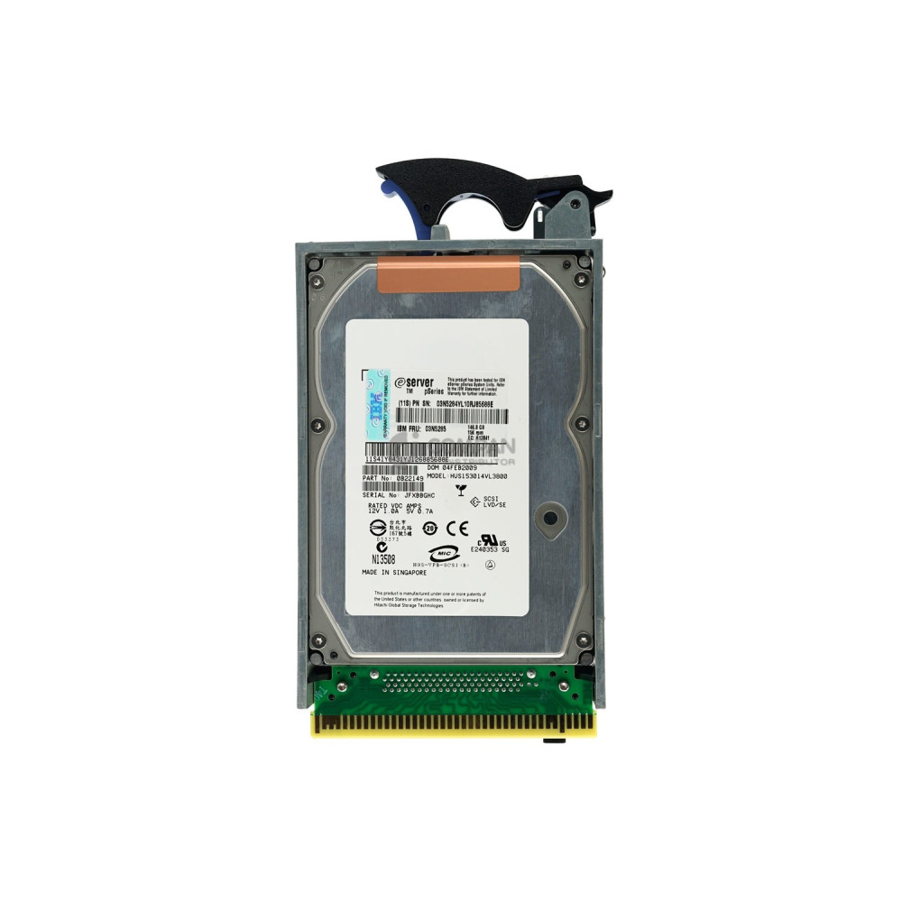 03N5285 IBM 146.8GB 15K U320 SCSI 3.5 LFF FOR PSERIES 03N5284, 0B22149